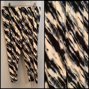 Leggings Capris Cropped Women’s Extra Plus/Curvy 3X-5X Elastic Waistband